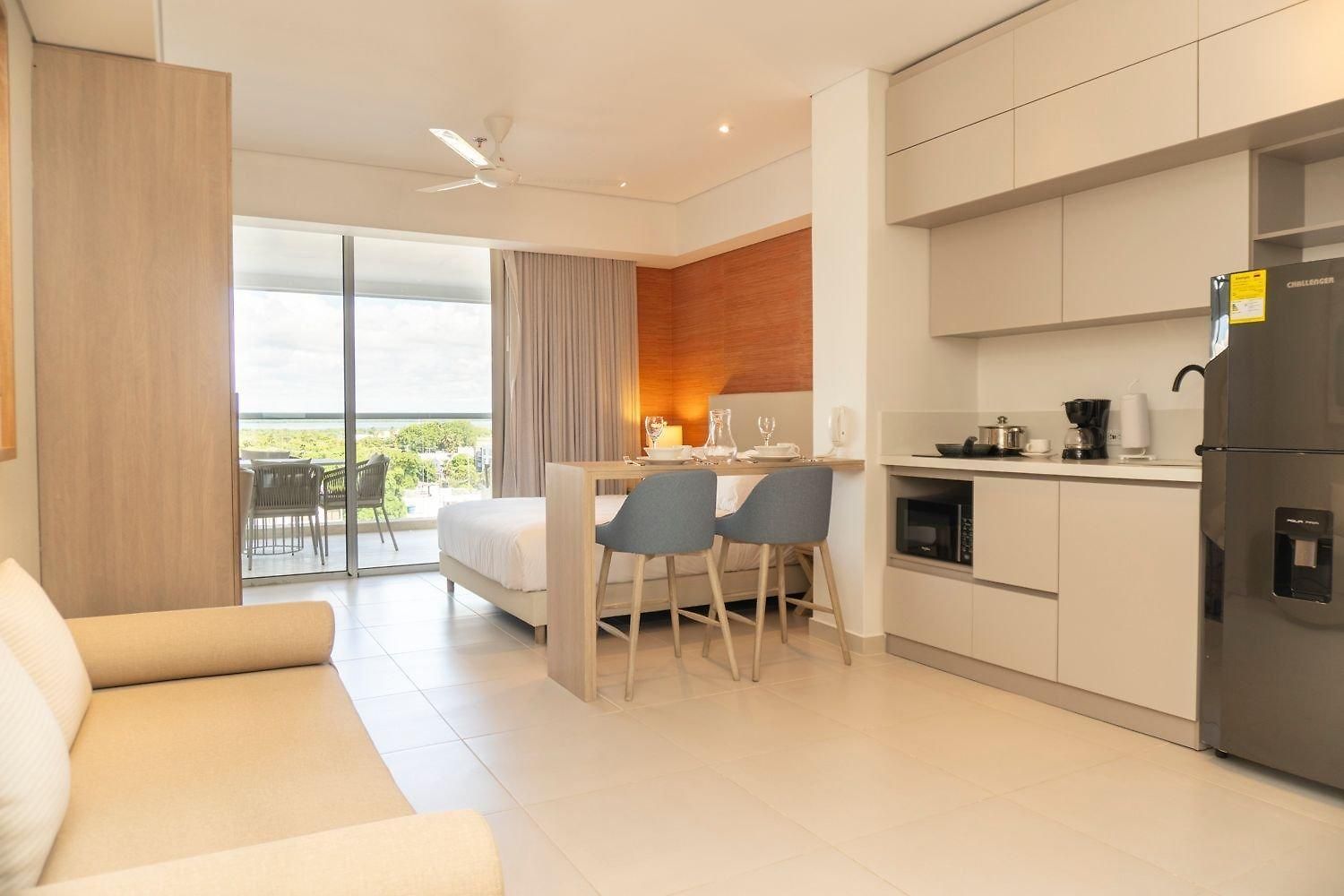 Con Balcón, Piscina Y Vista Panorámica Cb741 Apartamento Cartagena