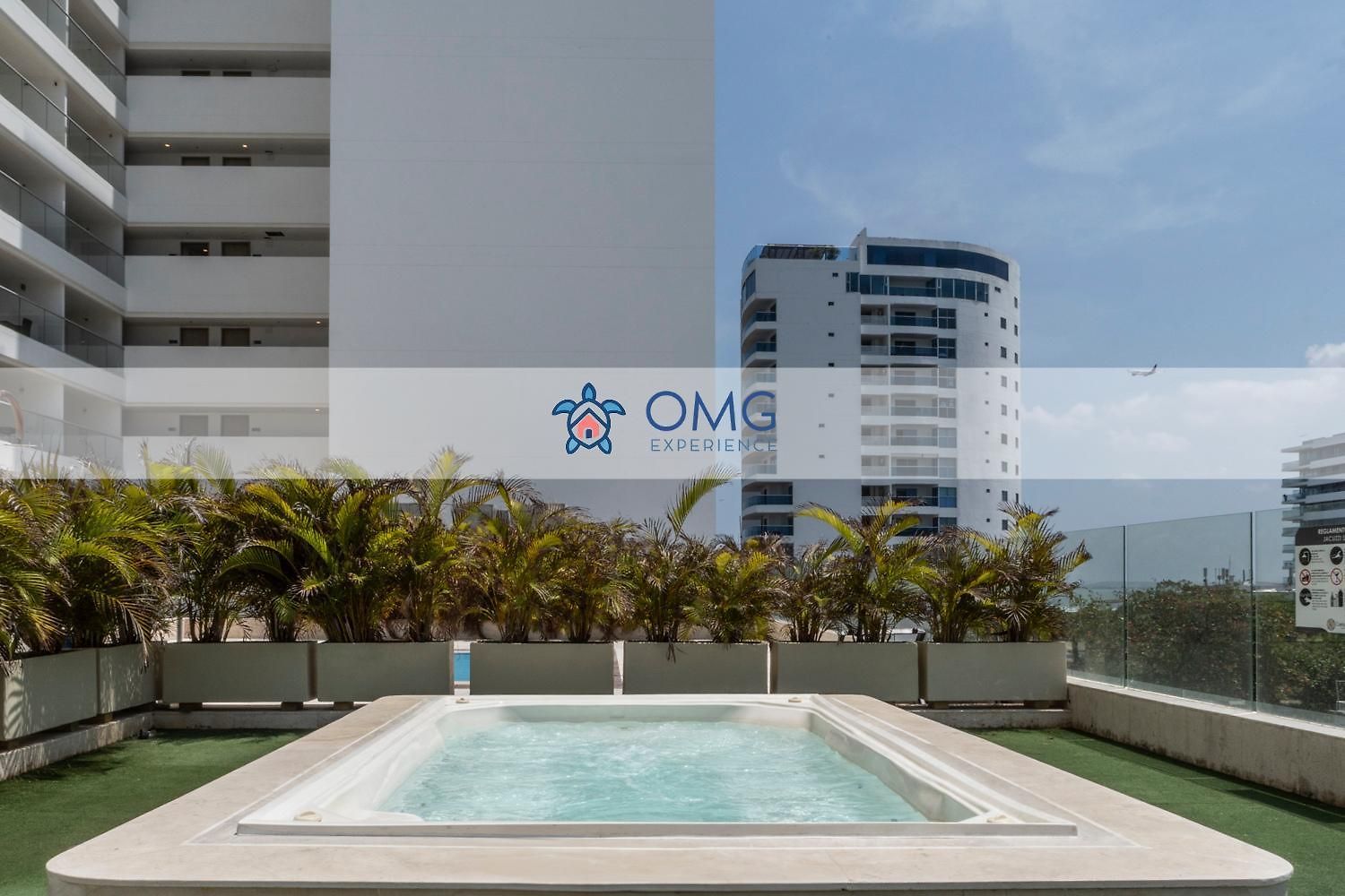 Apartamento Con Balcón, Piscina Y Vista Panorámica Cb741 *