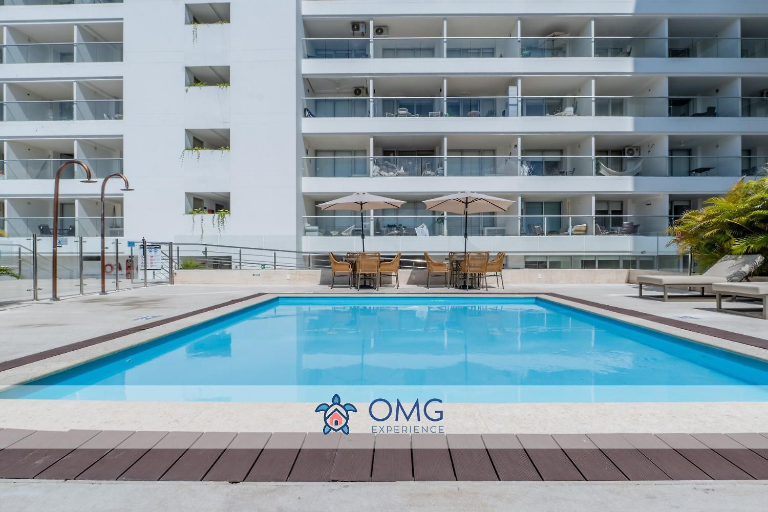 Apartamento Con Balcón, Piscina Y Vista Panorámica Cb741 *