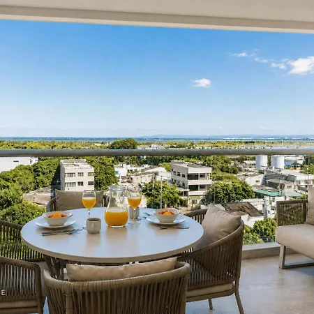Apartamento Con Balcón, Piscina Y Vista Panorámica Cb741 Cartagena
